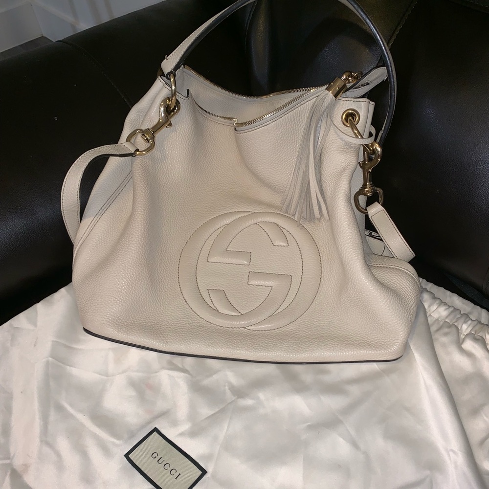 Gucci Soho Leather Shoulder Bag - Picture 2 of 8